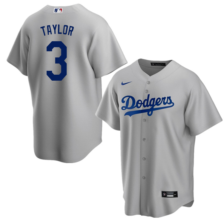 Nike Men #3 Chris Taylor Los Angeles Dodgers Baseball Jerseys Sale-Alternate
